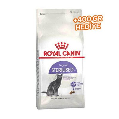 Royal Canin Sterilised 37 Kısırlaştırılmış Kedi Maması 400+400 gr