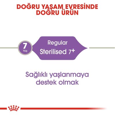 Royal Canin Sterilised +7 Kısırlaştırılmış Yaşlı Kedi Maması 3,5 kg
