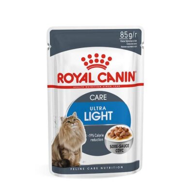 Royal Canin Ultra Light Kilo Kontrolü Diyet Kedi Konservesi 85 gr