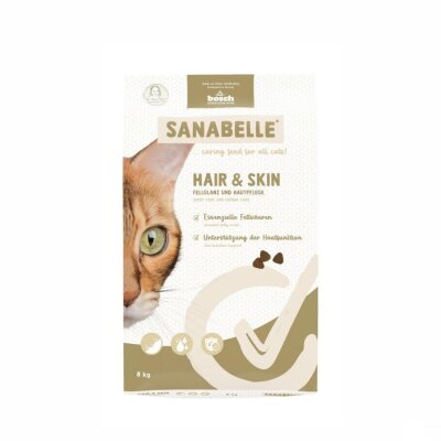 Sanabelle Hair Skin Tüy Sağlığı Yetişkin Kedi Maması 8 kg