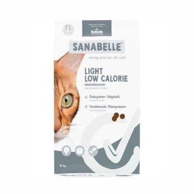 Sanabelle Light Düşük Kalorili Kümes Hayvanlı Kedi Maması 8 kg