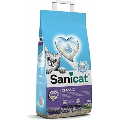 Sanicat Classic Lavantalı Topaklanan Bentonit Kedi Kumu 10 L