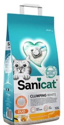 Vanilya-Mandalina Aromalı Topaklanan Bentonit Kedi Kumu 10 L