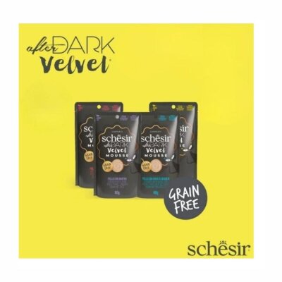 Schesir After Dark Karışık Mousse Yetişkin Kedi Konservesi 80 gr x 12