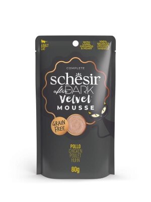 Schesir After Dark Mousse Tavuk Etli Tahılsız Yaş Kedi Maması 80 gr