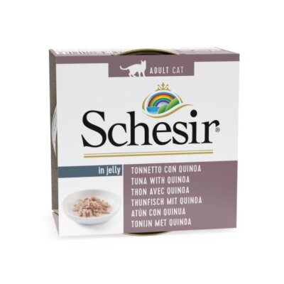 Schesir Tahılsız Ton Balıklı Kinoalı Kedi Konservesi 85 gr