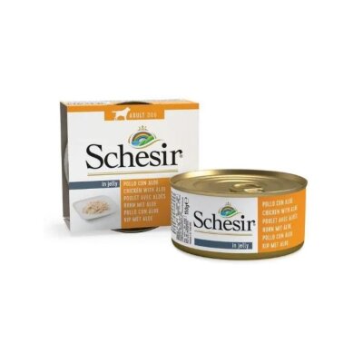 Schesir Tavuklu Aloeli Jelly Köpek Konservesi 150 gr