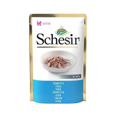 Schesir Jöleli Ton Balıklı Yavru Kedi Yaş Maması 85 gr
