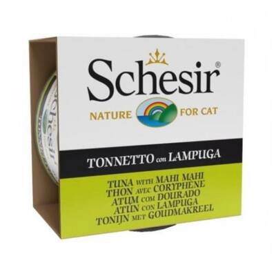 Schesir Jelly Ton Balığı ve Mahi Mahili Jöleli Yaş Kedi Maması 85 gr
