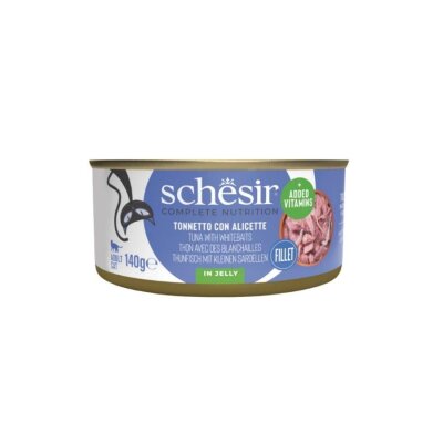 Schesir Jölede Ton ve Ringa Balıklı Doğal Kedi Konservesi 140 gr