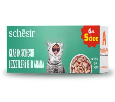 Schesir Jölede Ton Balıklı Konserve 6 Al 5 Öde, 6 x 80 gr