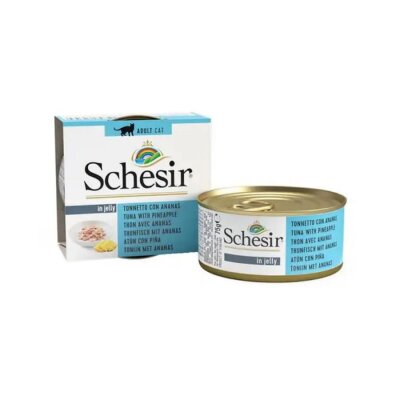 Schesir Nature Ton Balıklı ve Ananaslı Kedi Konservesi 75 gr