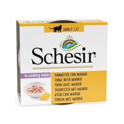 Schesir Nature Ton Balıklı ve Mangolu Kedi Konservesi 75 gr