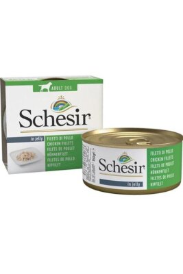 Schesir Tavuk Fileto Yetişkin Köpek Konservesi 150 gr