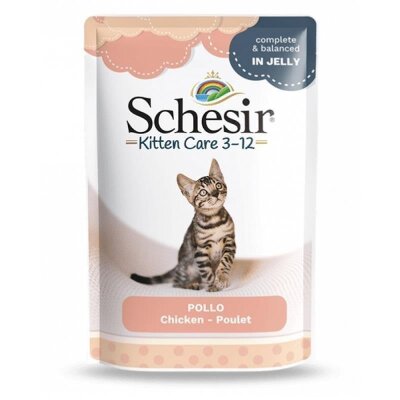 Schesir Jölede Tavuklu Yavru Kedi Konservesi 85 gr