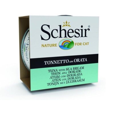 Schesir Jölede Ton ve Çipuralı Kedi Konservesi 85 gr