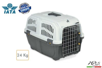 Skudo Lata 3 IATA Onaylı Kedi ve Köpek Taşıma Kafesi 60 cm