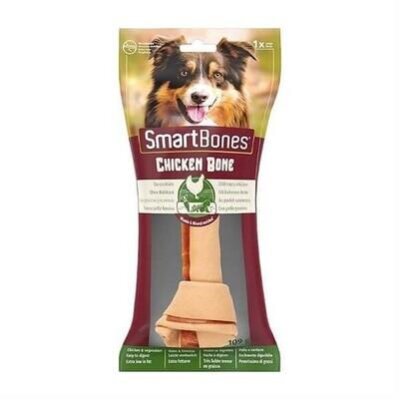 Smart Bones Ham Derisiz Tavuklu Büyük Irk Köpek Kemiği (L) 18 cm