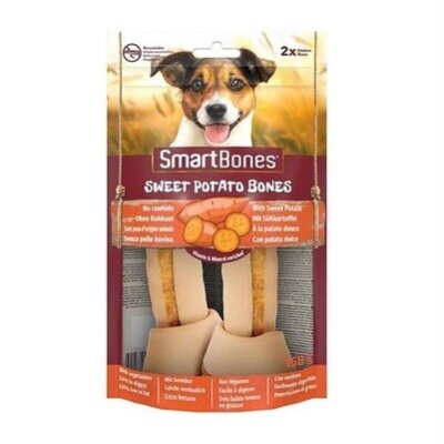 Smart Bones Ham Derisiz Tavuk Tatlı Patatesli Köpek Kemiği 2'li 158 gr