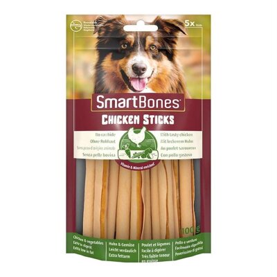 Smart Bones Ham Derisiz Tavuklu Köpek Ödül Çubuğu 5'li 100 gr