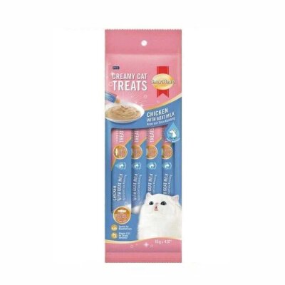 SmartHeart Karışık Çeşit Sıvı Krema Kedi Ödülü 4x15 g