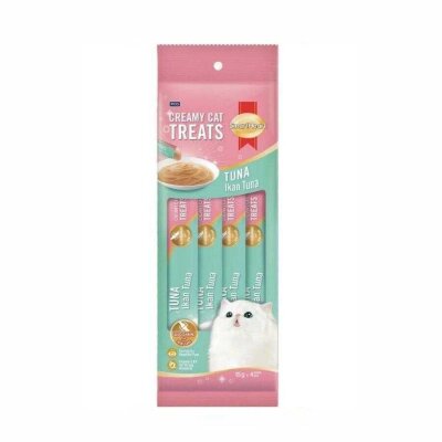 SmartHeart Karışık Çeşit Sıvı Krema Kedi Ödülü 4x15 g