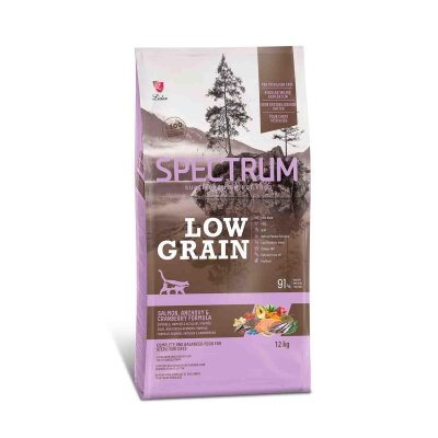 Spectrum Düşük Tahıllı Somonlu Kısırlaştırılmış Kedi Maması 12 kg