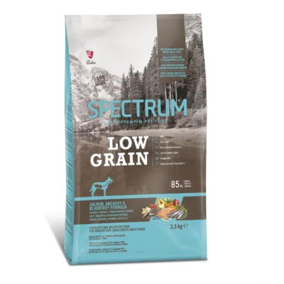 Spectrum Somonlu Düşük Tahıllı Orta ve Büyük Irk Köpek Maması 2,5 kg