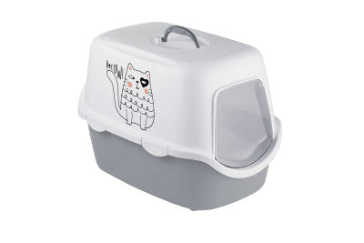 Stefanplast Cathy Griffe Kapalı Kedi Tuvaleti 56x40x40 cm