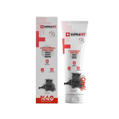 Supravet Anti Hairball Tüy Yumağı Önleyici Kedi Malt Macunu 100 gr