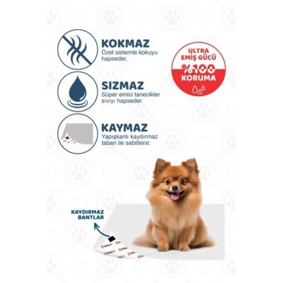 Supravet Süper Emici Köpek Çiş Eğitim Pedi 60x90 cm 10'lu