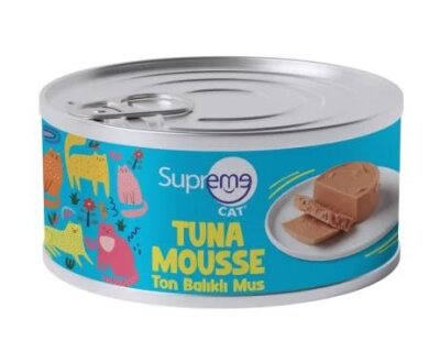 Supreme Cat Püre Ton Balıklı Yaş Kedi Maması 85 gr