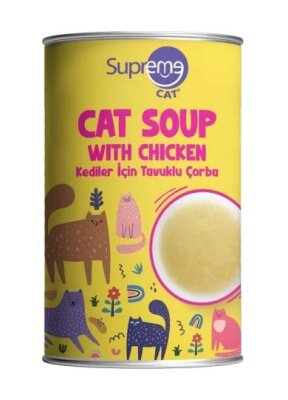 Supreme Cat Tavuklu Tamamlayıcı Kedi Çorbası 135 ml