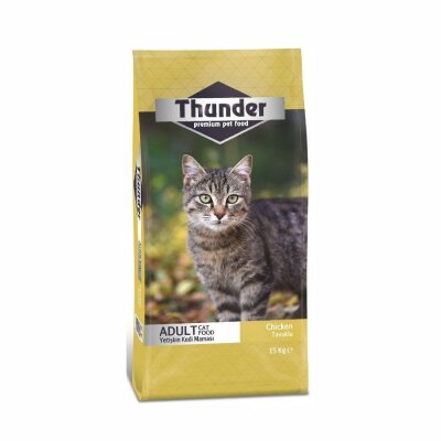 Thunder Tavuklu Yetişkin Kedi Kuru Maması 15 kg