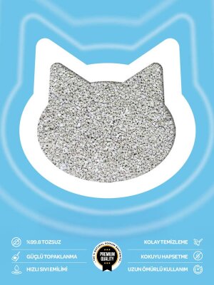 Toi Moi Marsilya Sabunlu İnce Taneli Topaklanan Kedi Kumu 10 kg