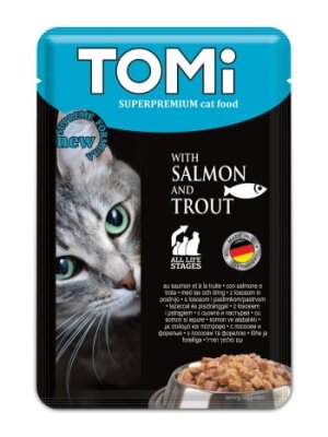 Tomi Somonlu ve Alabalıklı Kedi Konservesi 100 gr