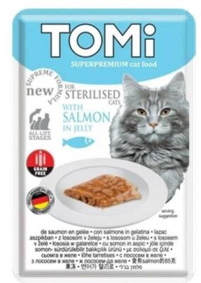 Somonlu Tahılsız Kısırlaştırılmış Kedi Konservesi 85 gr