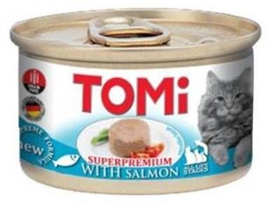 Tomi Somonlu Ezme Pate Yetişkin Yaş Kedi Maması 85 gr