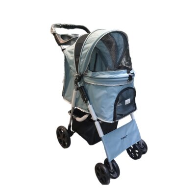 Tommy Katlanabilir 15 kg Tekerlekli Taşıma Arabası (Turkuaz)