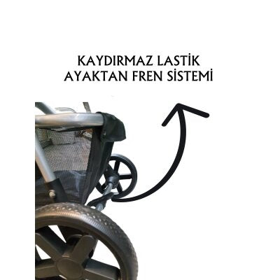 Tommy Katlanabilir 15 kg Tekerlekli Taşıma Arabası (Turkuaz)