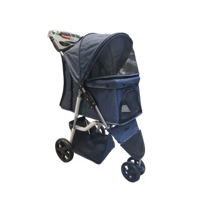 Tommy Katlanabilir 20 kg Tekerlekli Taşıma Arabası (Lacivert)