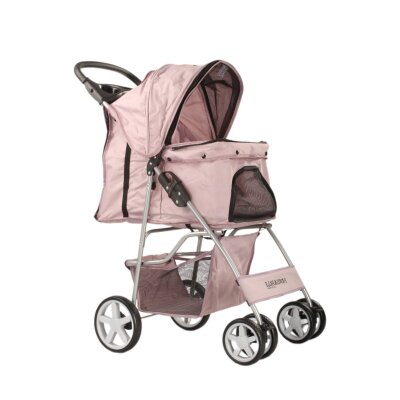 Tommy Katlanabilir 15 kg Tekerlekli Taşıma Arabası (Pembe)