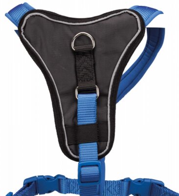 Trixie Neopren Destekli Premium Köpek Göğüs Tasması XL-XXL Mavi