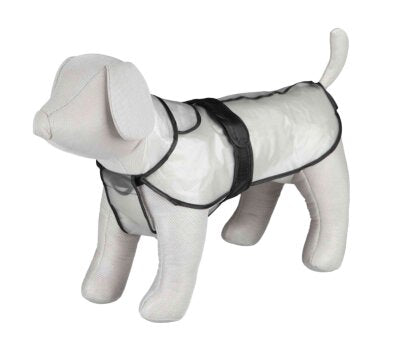 Trixie Su Geçirmez Şeffaf Köpek Yağmurluğu S (Sırt 34 cm)