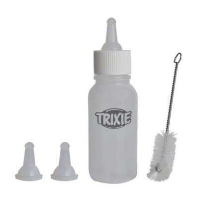 Trixie Üç Uçlu Fırçalı Yavru Pet Biberon Seti 57 ml