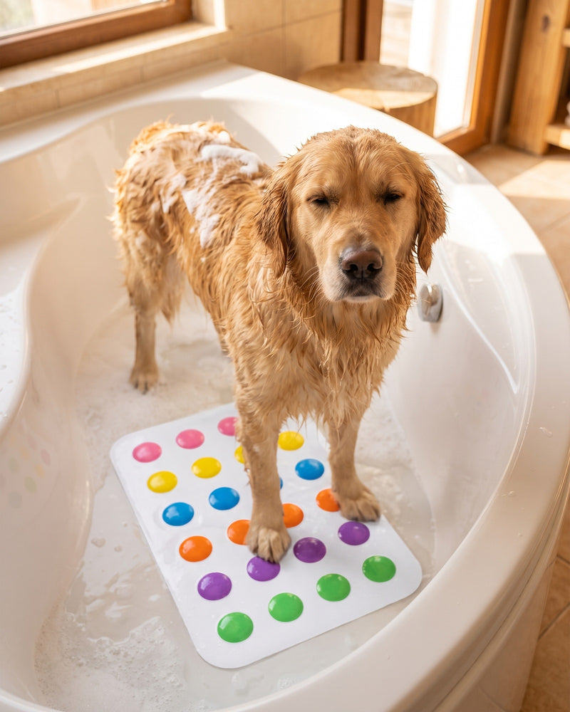 Kaymaz Banyo Matı (Köpek Yıkama)