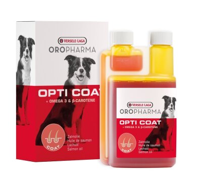 Versele Laga Opti Coat Somon Yağlı Köpek Tüy Bakım Takviyesi (250 ml)