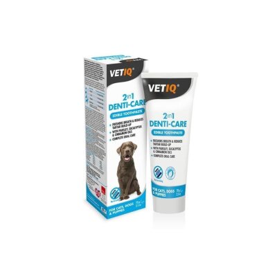 VetIQ Durulama Gerektirmeyen Yenilebilir Diş Macunu 70 gr