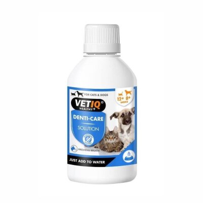 Vet IQ Denti-Care Suya Eklenen Kedi-Köpek Diş Bakım Solüsyonu 250 ml