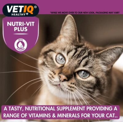 Vet IQ Nutri-vit Plus Kedi Vitamin ve Mineral Takviyesi 70 gr